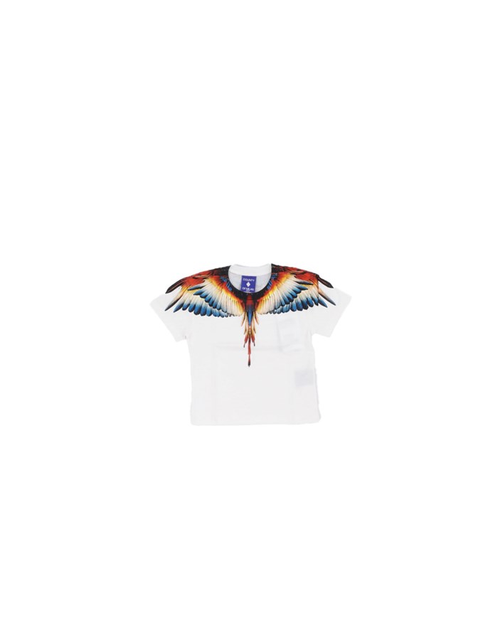 MARCELO BURLON COUNTY OF MILAN Manica Corta Off white