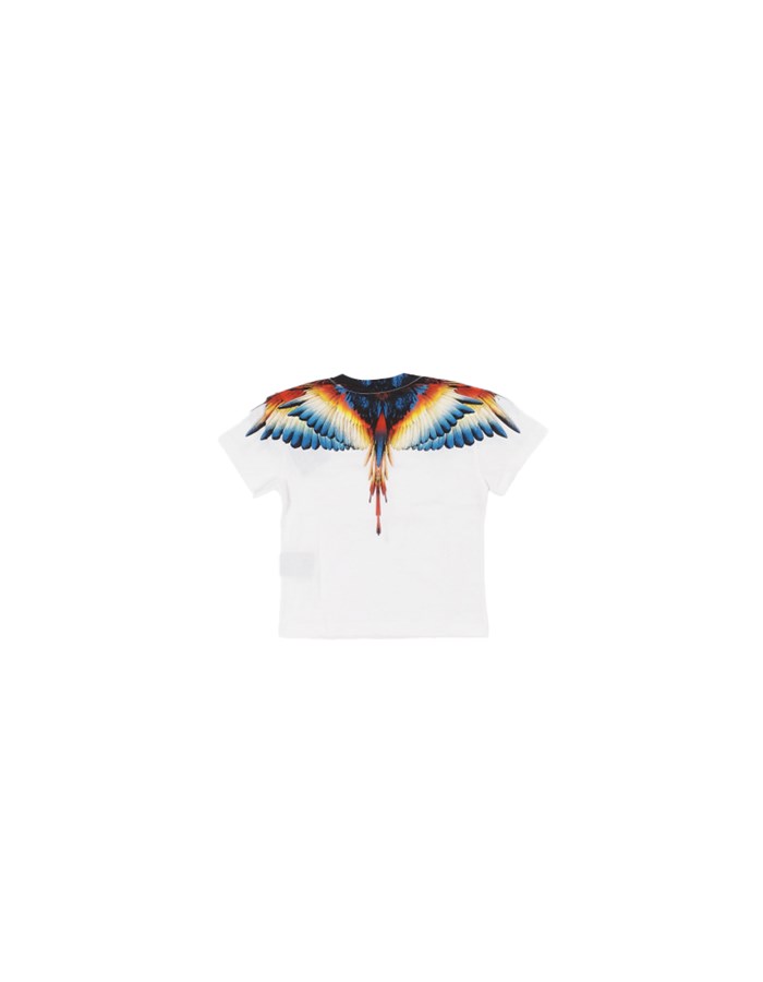 MARCELO BURLON COUNTY OF MILAN Manica Corta Off white