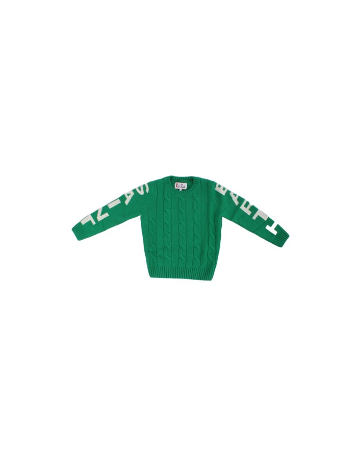 MC2 SAINT BARTH Maglieria In Maglia BERG002-09737E Verde