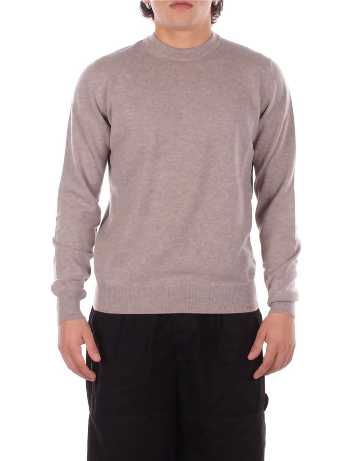 ALPHA STUDIO Girocollo Greige