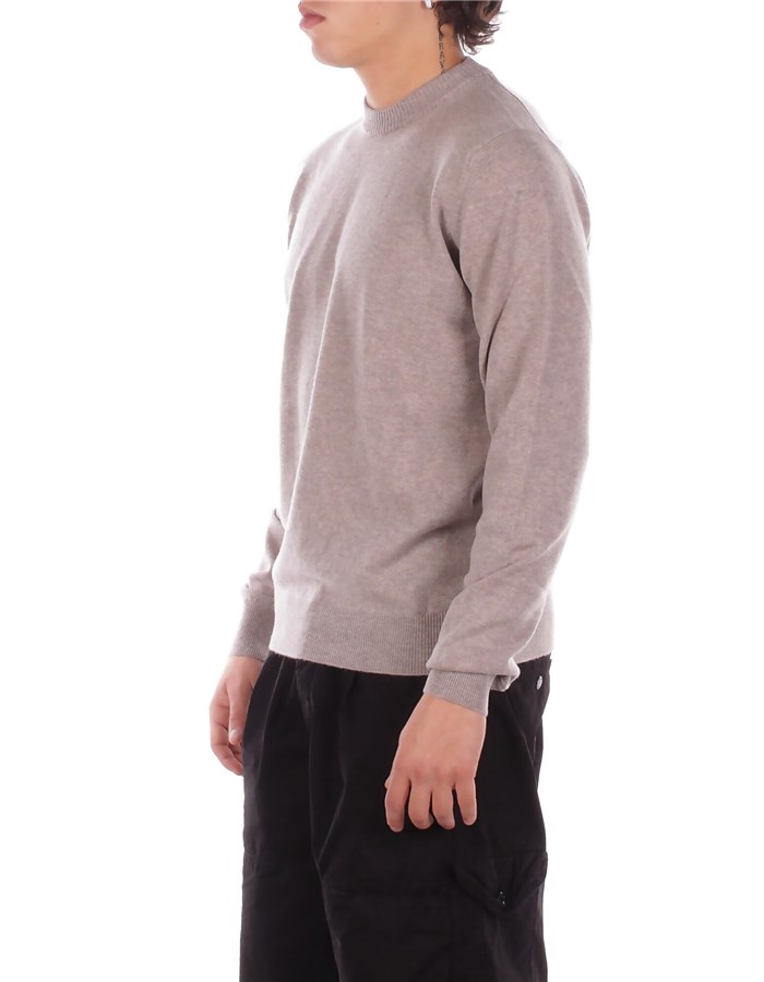 ALPHA STUDIO Girocollo Greige