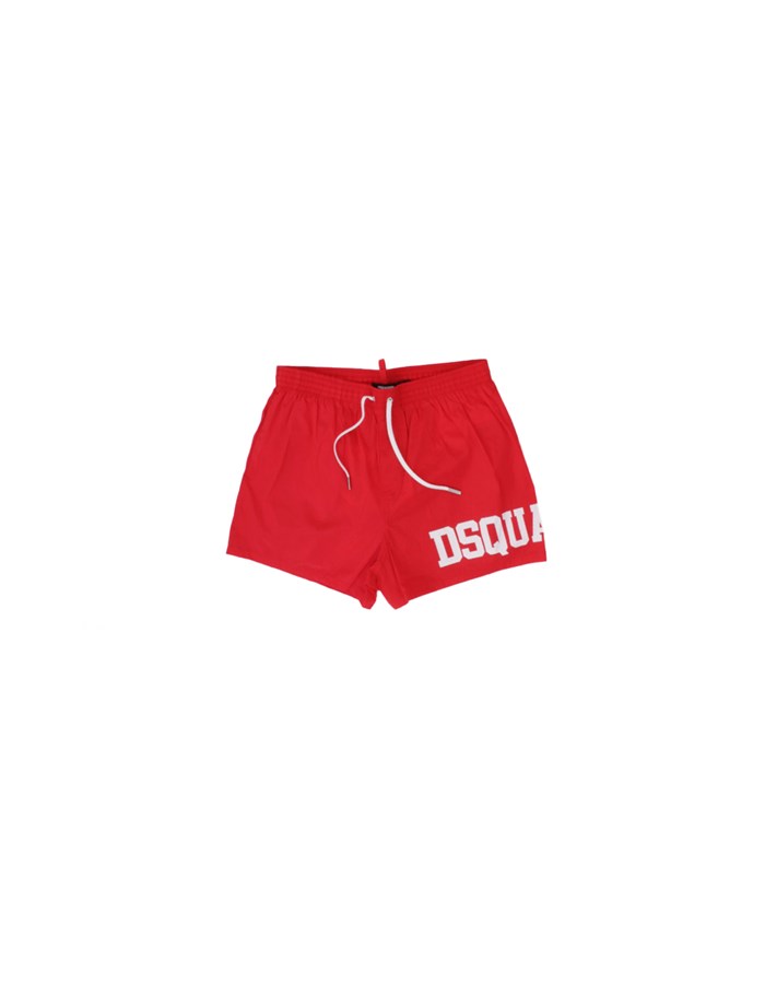 DSQUARED2 Shorts Mare Rosso