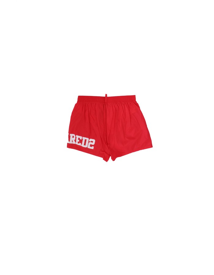 DSQUARED2 Shorts Mare Rosso