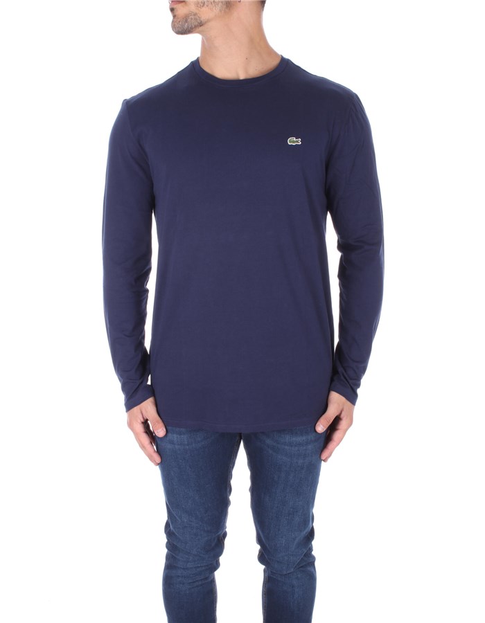 LACOSTE Long sleeve Blue