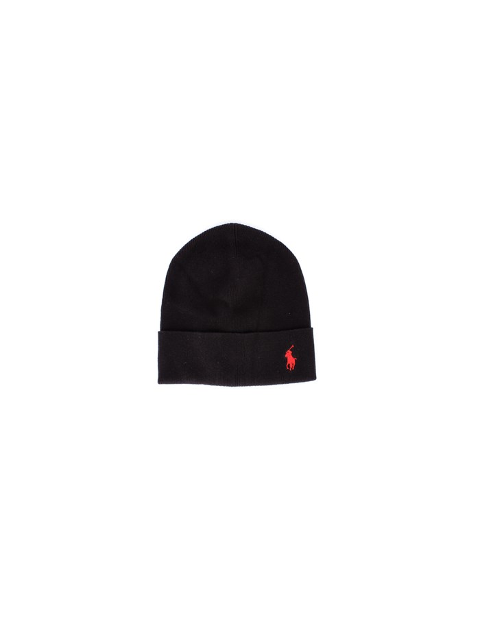 RALPH LAUREN Beanie Black