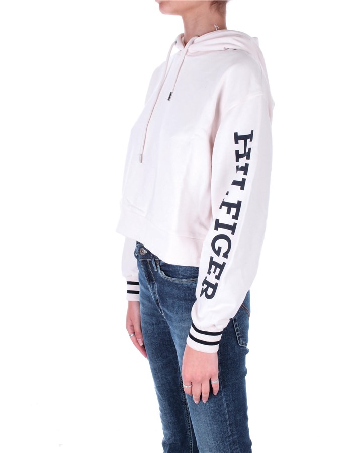 TOMMY HILFIGER Hoodies Sand