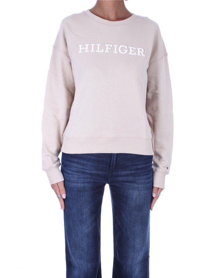 TOMMY HILFIGER Crewneck  Sand