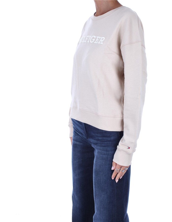 TOMMY HILFIGER Crewneck  Sand