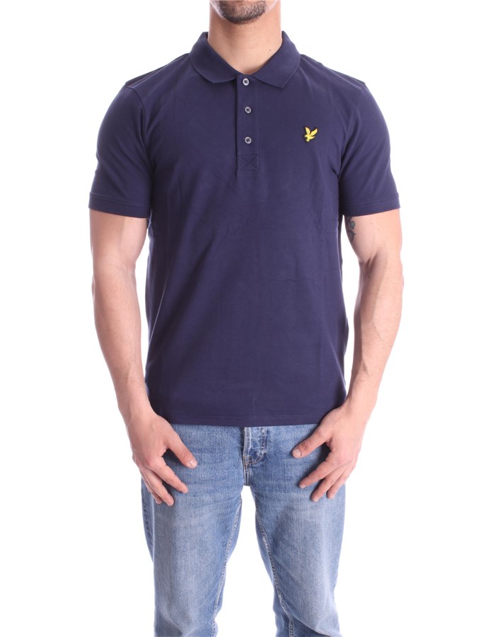 LYLE & SCOTT Vintage Short sleeves Dark blue