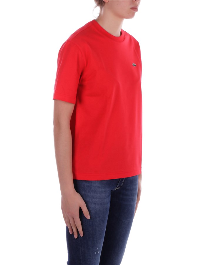 LACOSTE T-shirt Manica Corta Donna TF7215 5 