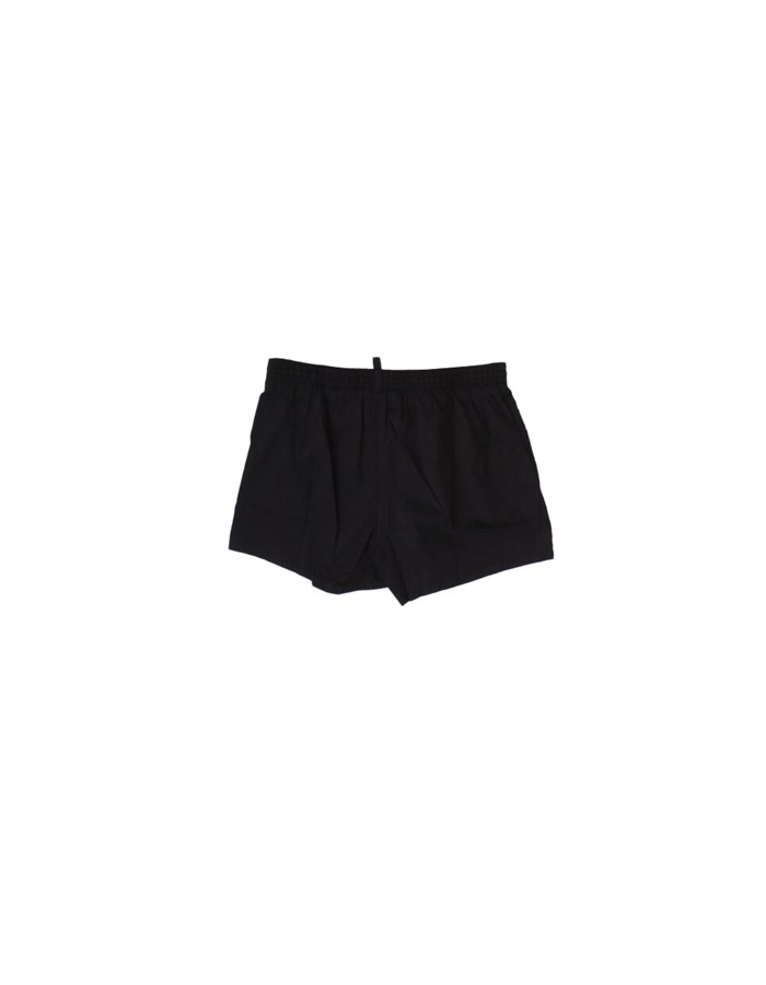 DSQUARED2 Shorts Mare Nero