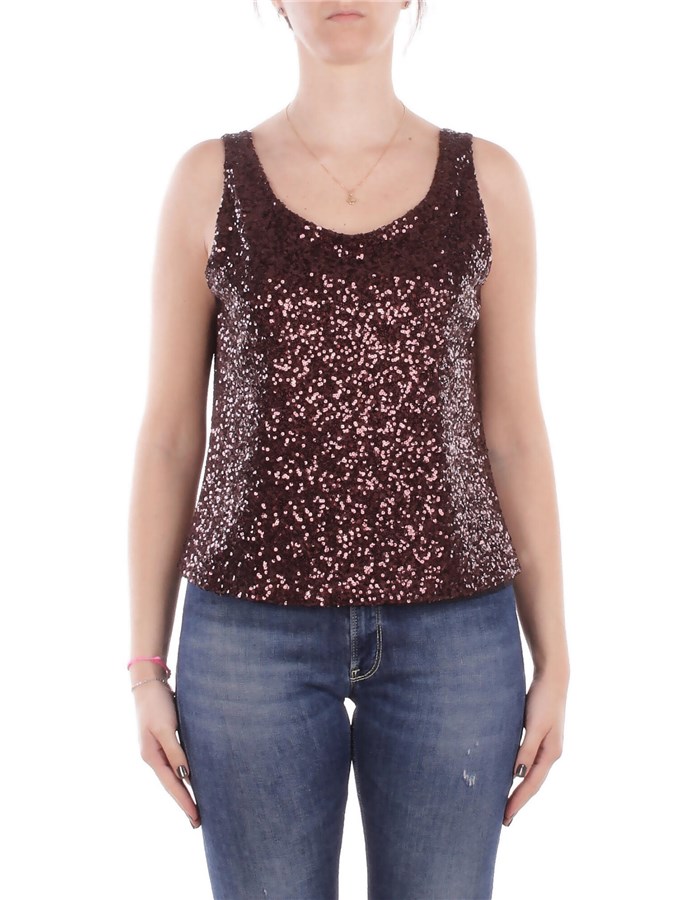 MANILA GRACE Canotte Brown