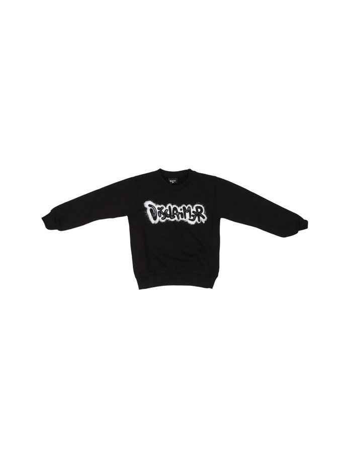 DISCLAIMER Felpe Girocollo Nero