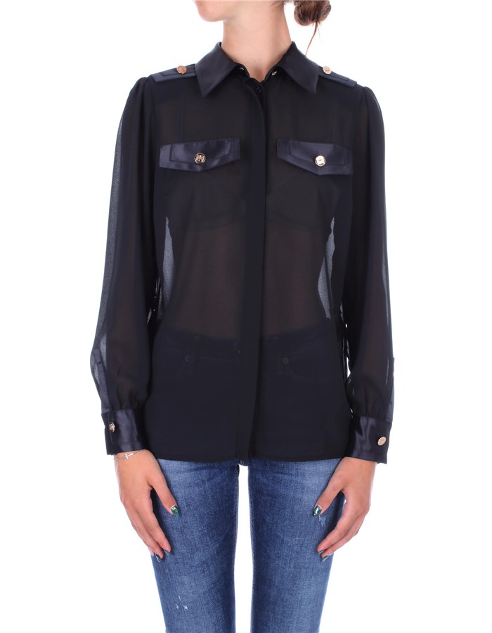 ELISABETTA FRANCHI Blouses Black