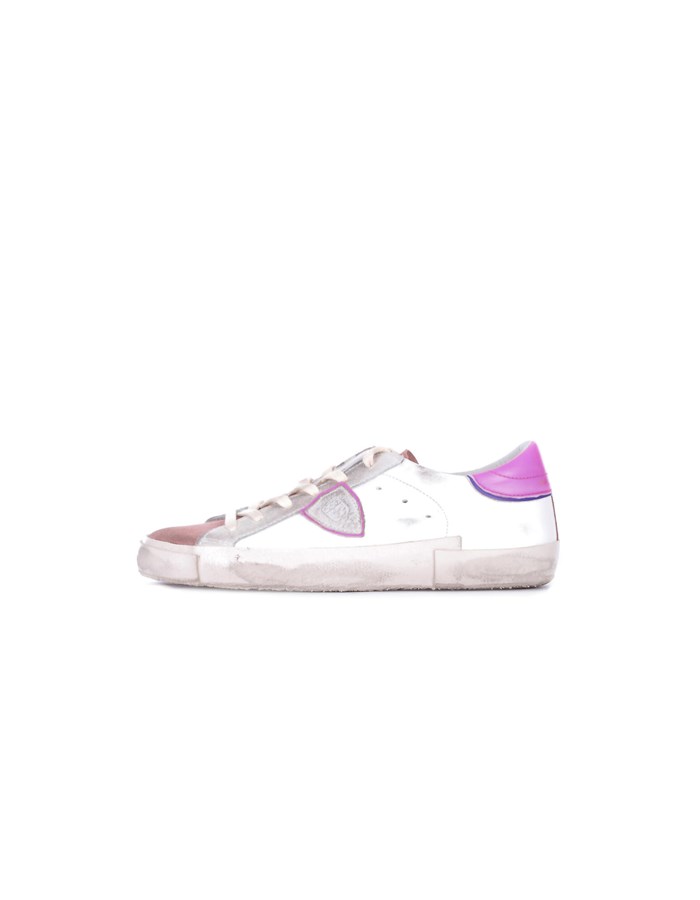 PHILIPPE MODEL PARIS Sneakers Basse PRLD Bianco mixage