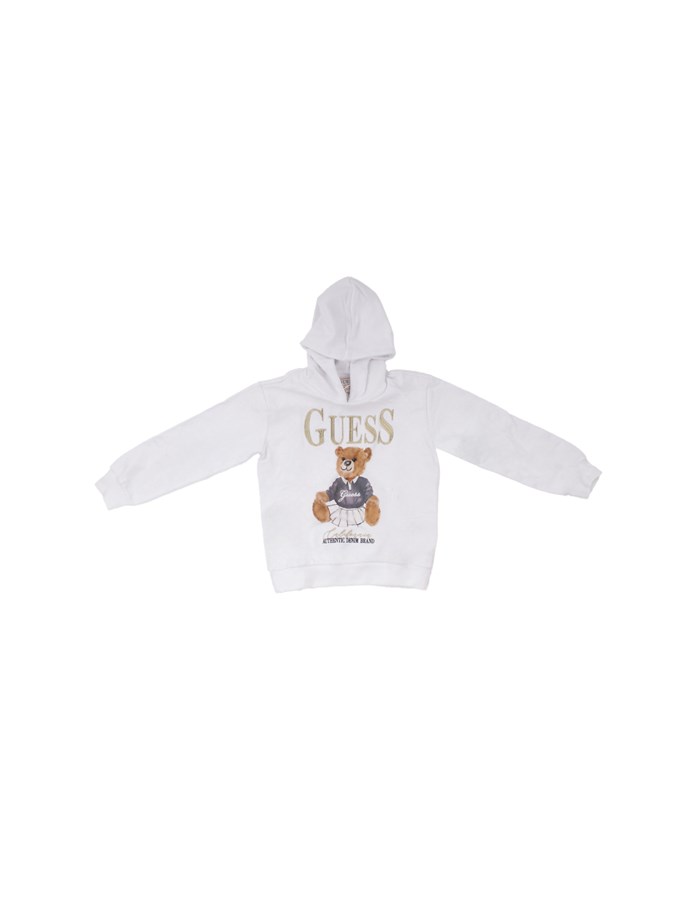 GUESS Hoodies white
