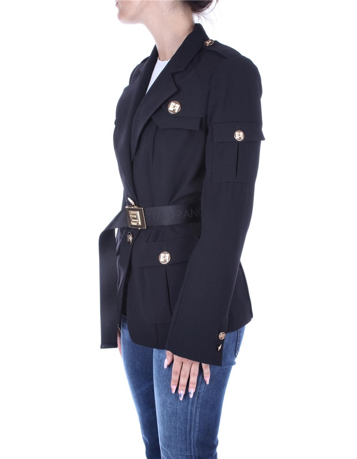 ELISABETTA FRANCHI Blazer Black