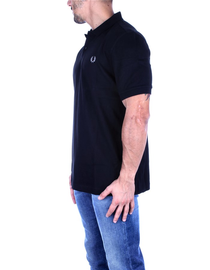 FRED PERRY Short sleeves Black