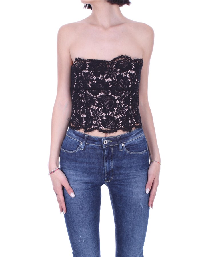 PINKO  Sleeveless Black