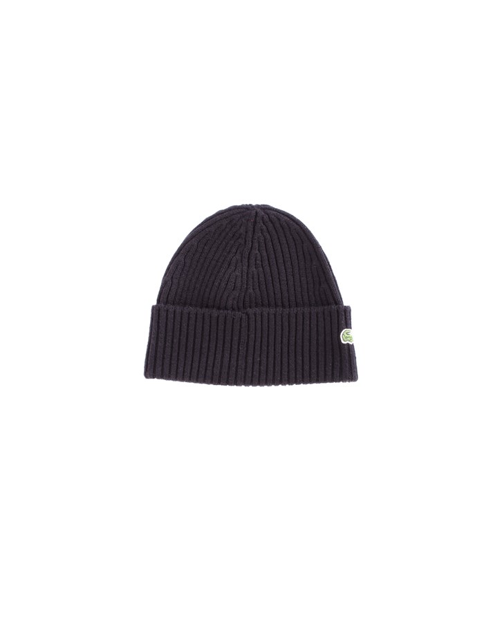 LACOSTE Beanie Black