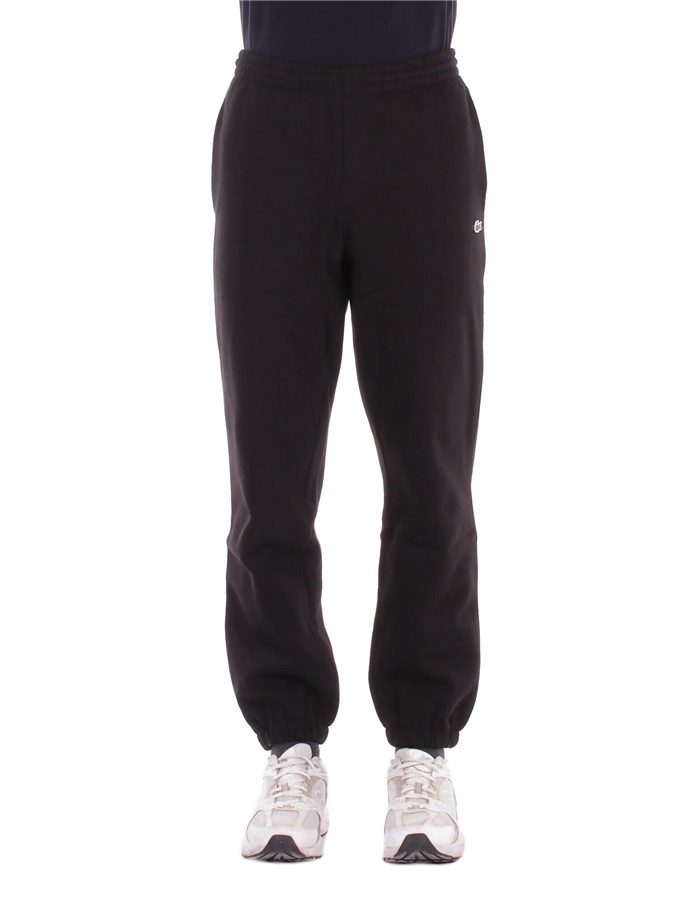 LACOSTE Pantaloni Sportivi XH9610 Nero