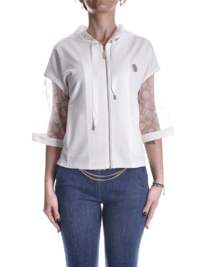 LIU JO  With Zip Light Ivory