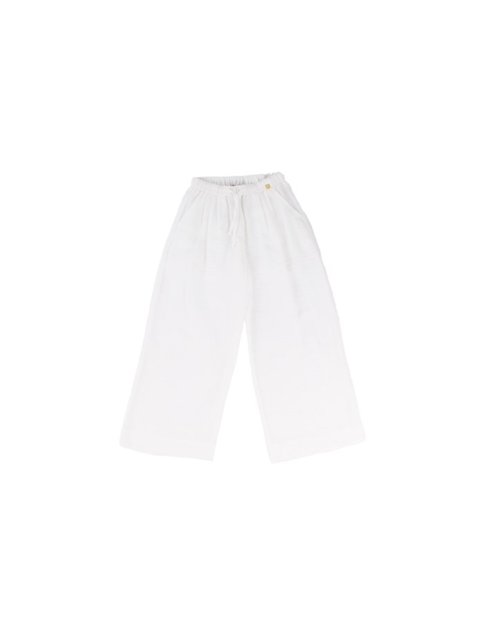 MANILA GRACE Palazzo pants Milk