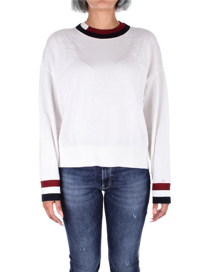 TOMMY HILFIGER Sweater White