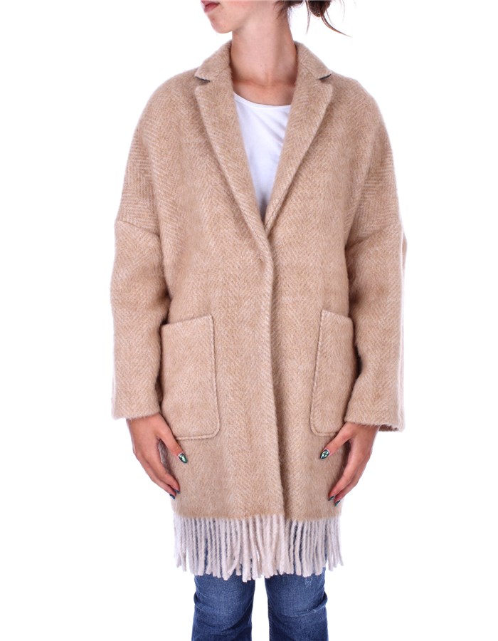 SEMICOUTURE poncho Honey