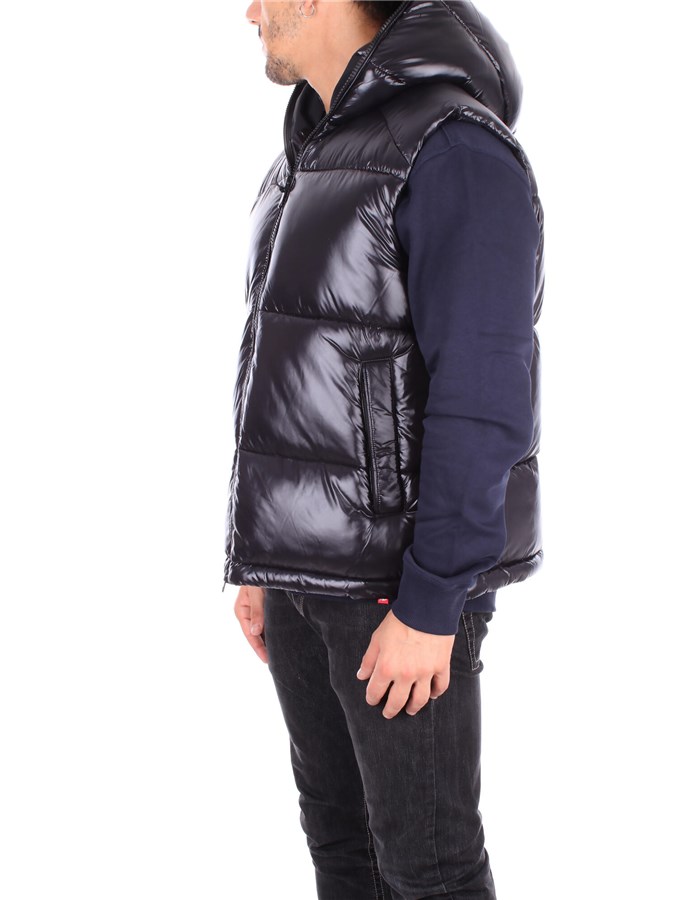SAVE THE DUCK Vests Black