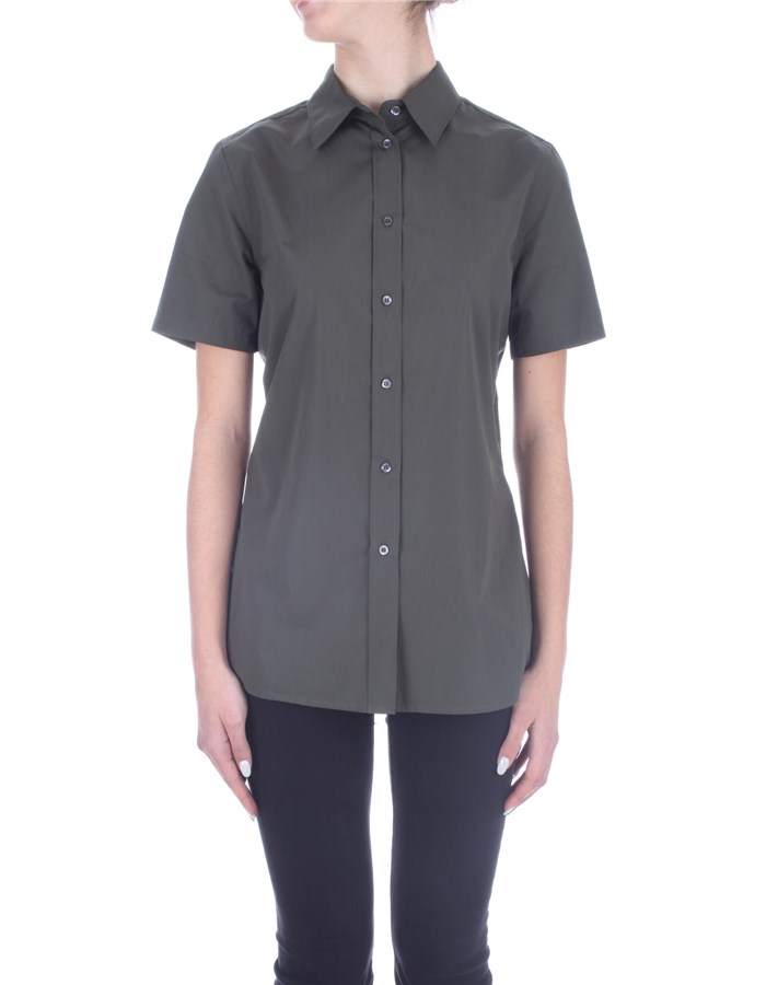 ASPESI Short sleeve shirts Green