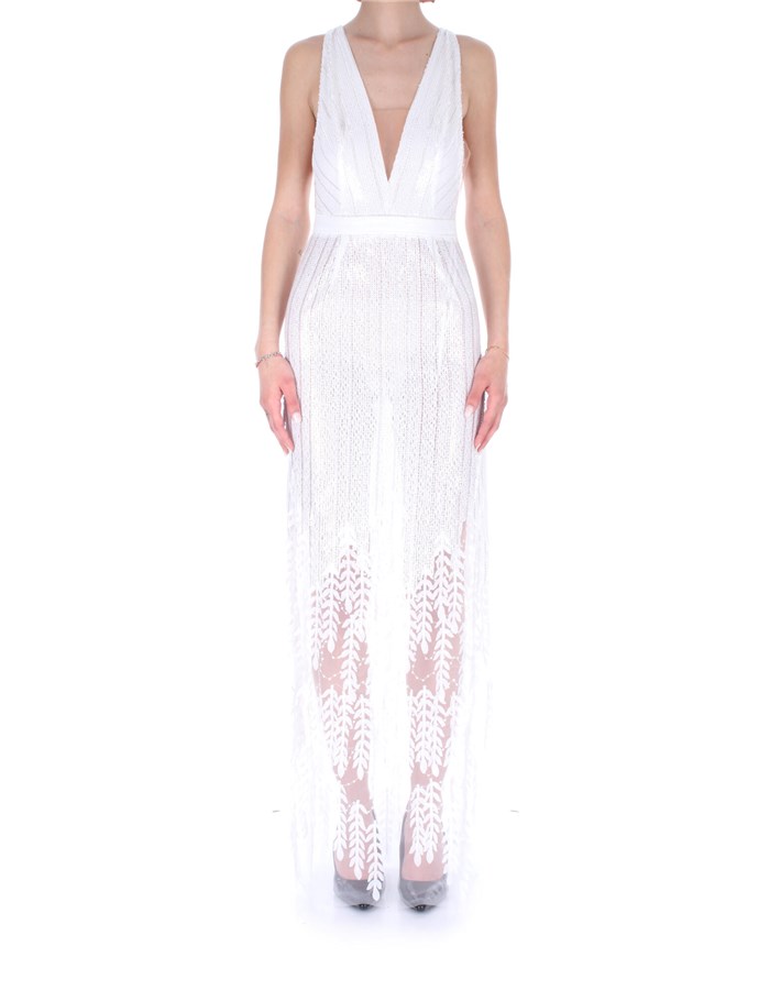 ELISABETTA FRANCHI Long Ivory
