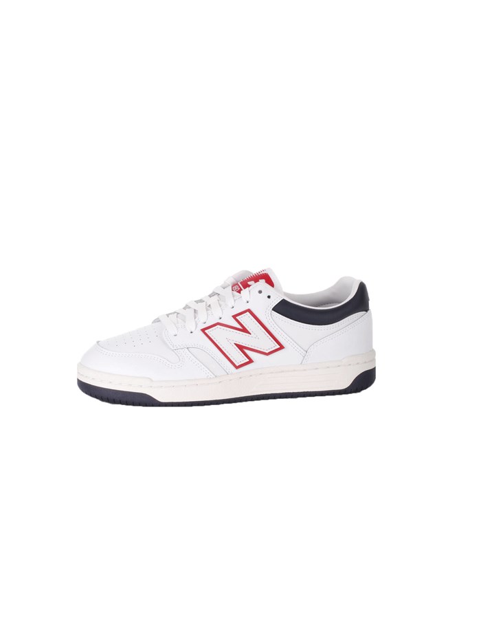 NEW BALANCE  low White Navy Red