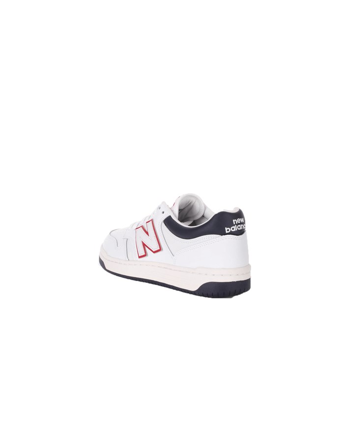 NEW BALANCE  low White Navy Red
