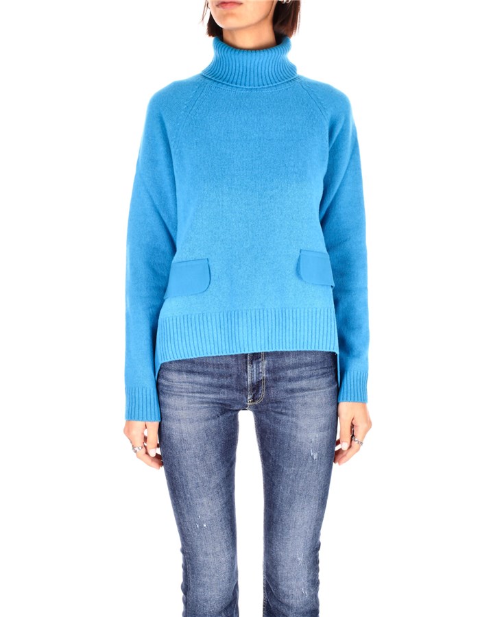 SEMICOUTURE High Neck  Royal