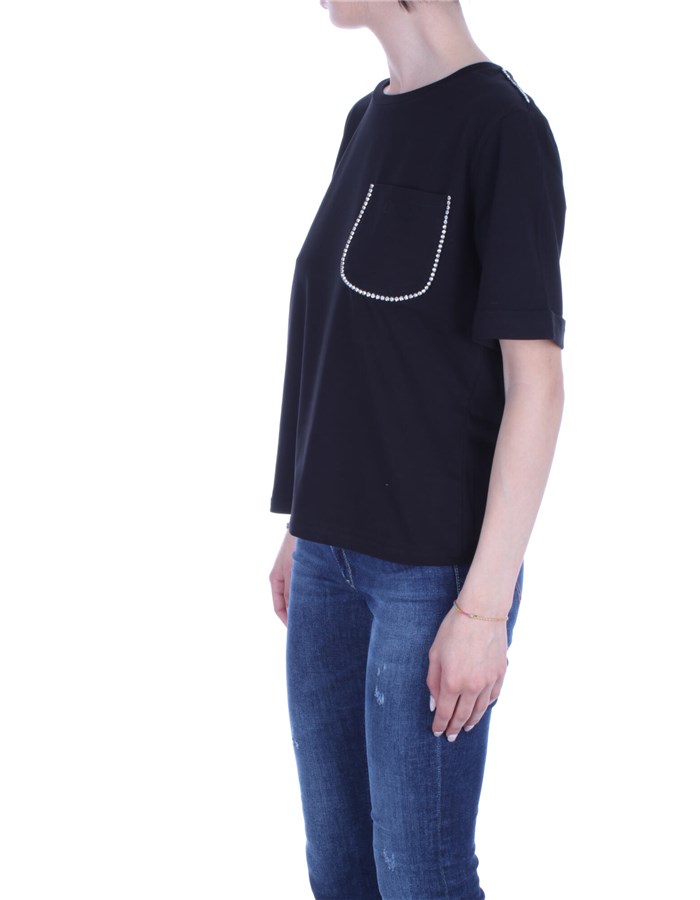 LIU JO Short sleeve Black