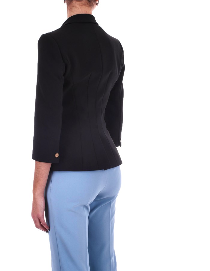 ELISABETTA FRANCHI Jackets Double-breasted Women GI04531E2 2 