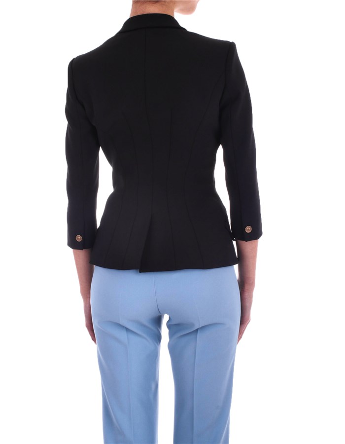 ELISABETTA FRANCHI Jackets Double-breasted Women GI04531E2 3 