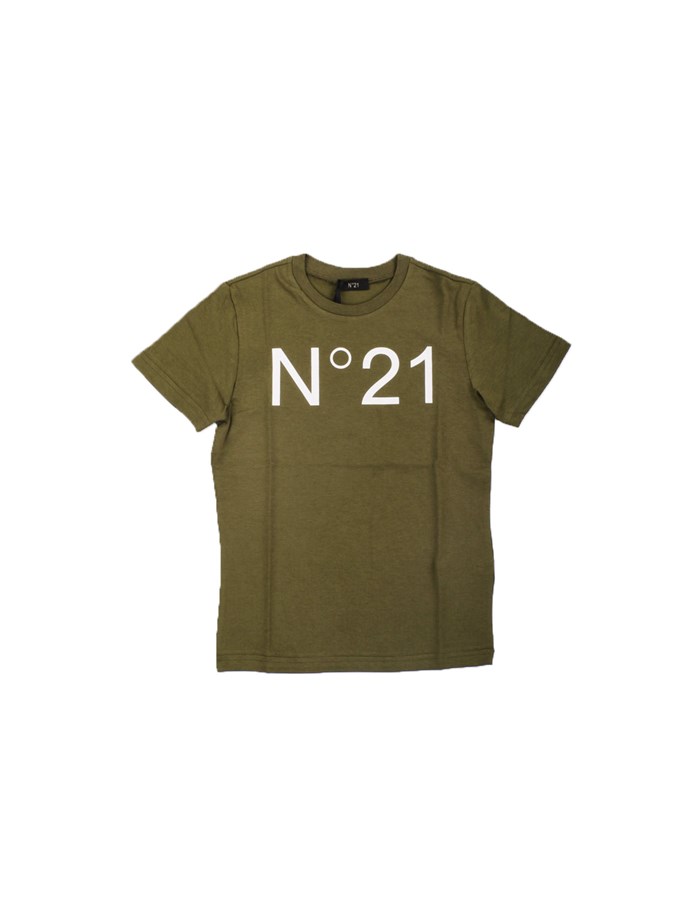 N21 T-shirt Manica Corta N21173 Militare