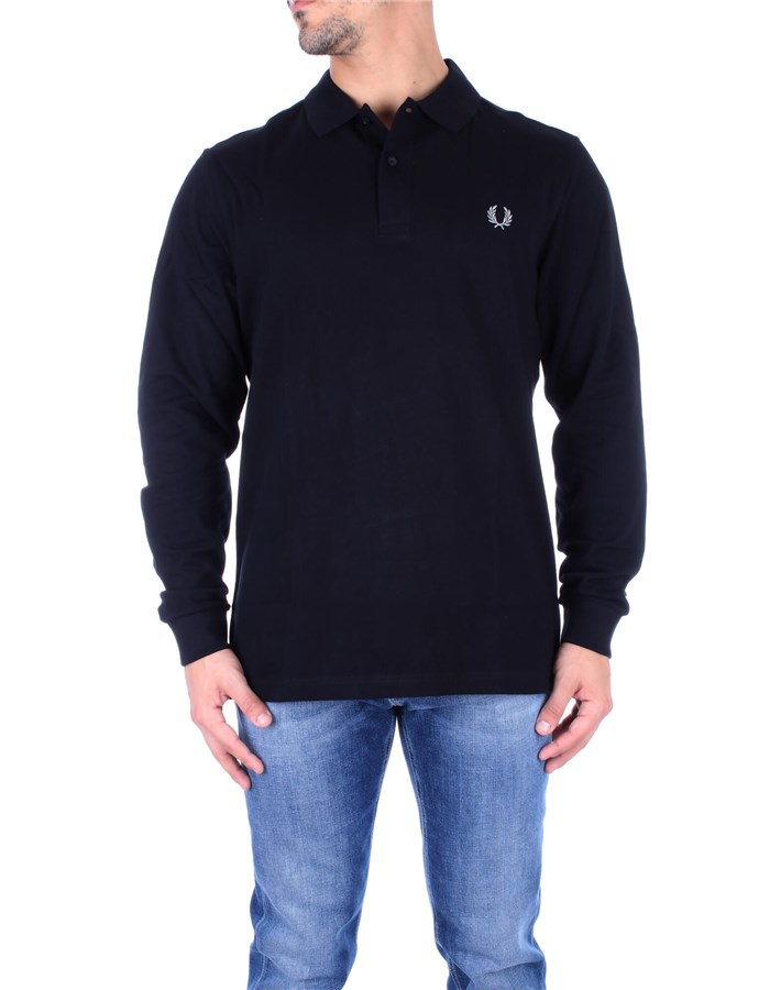 FRED PERRY  Long sleeves Black