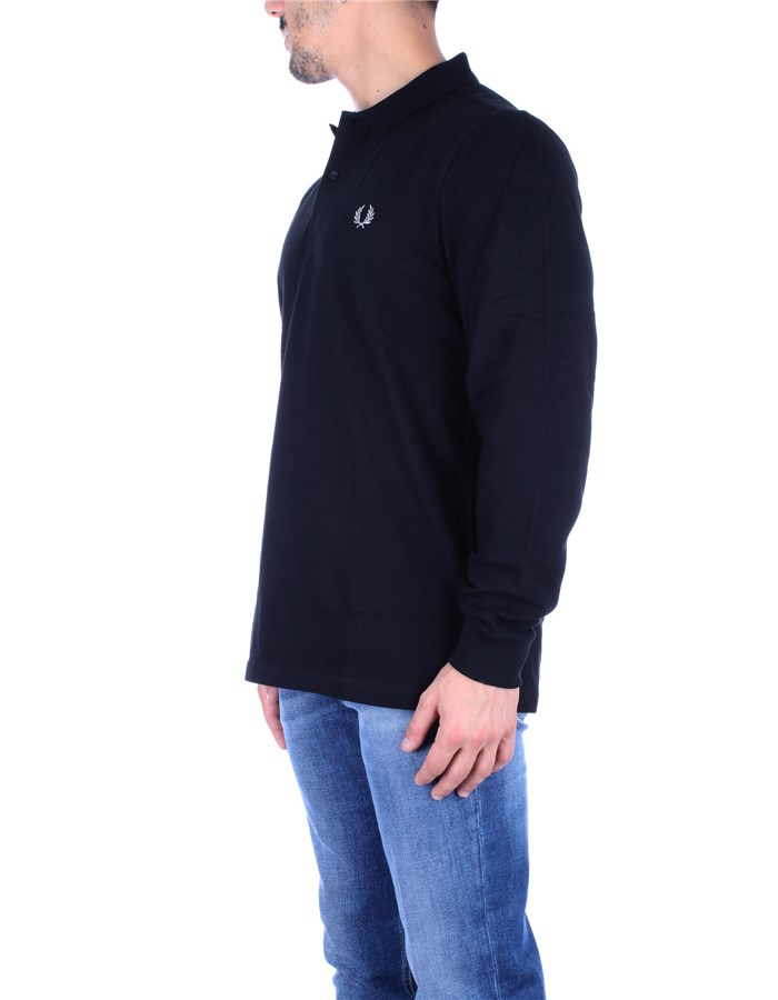 FRED PERRY  Long sleeves Black
