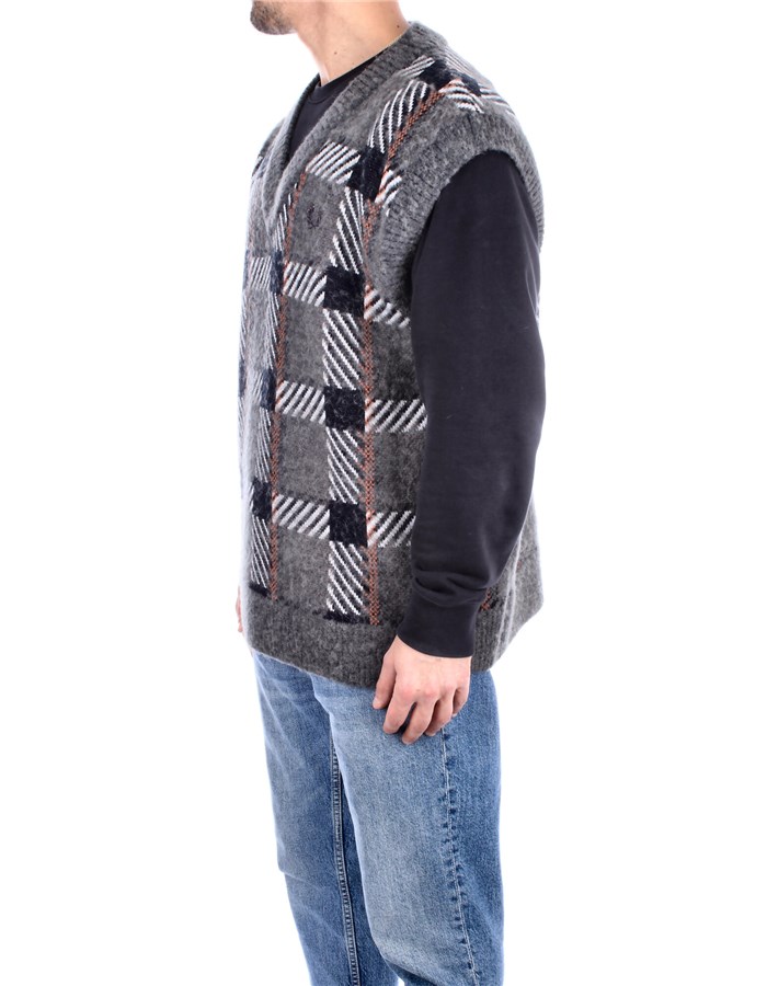 FRED PERRY vest Green