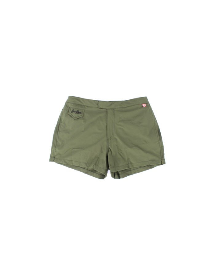 MC2 SAINT BARTH Sea shorts English green