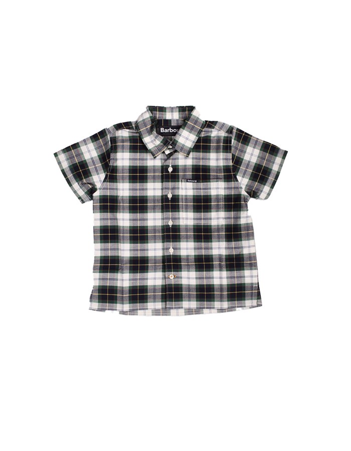 BARBOUR Short sleeve shirts Check