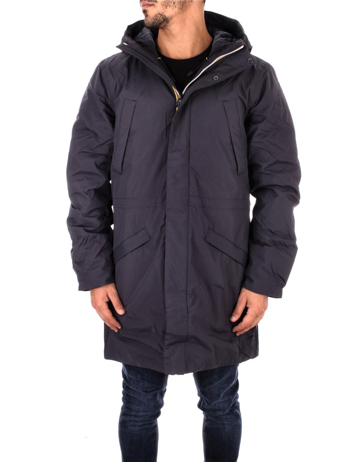 KWAY Parka Blue depth