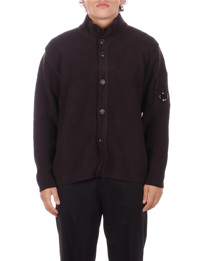 CP COMPANY Cardigan Black