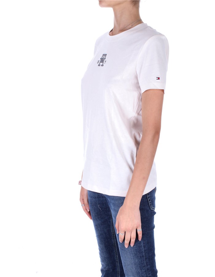 TOMMY HILFIGER Short sleeve Beige
