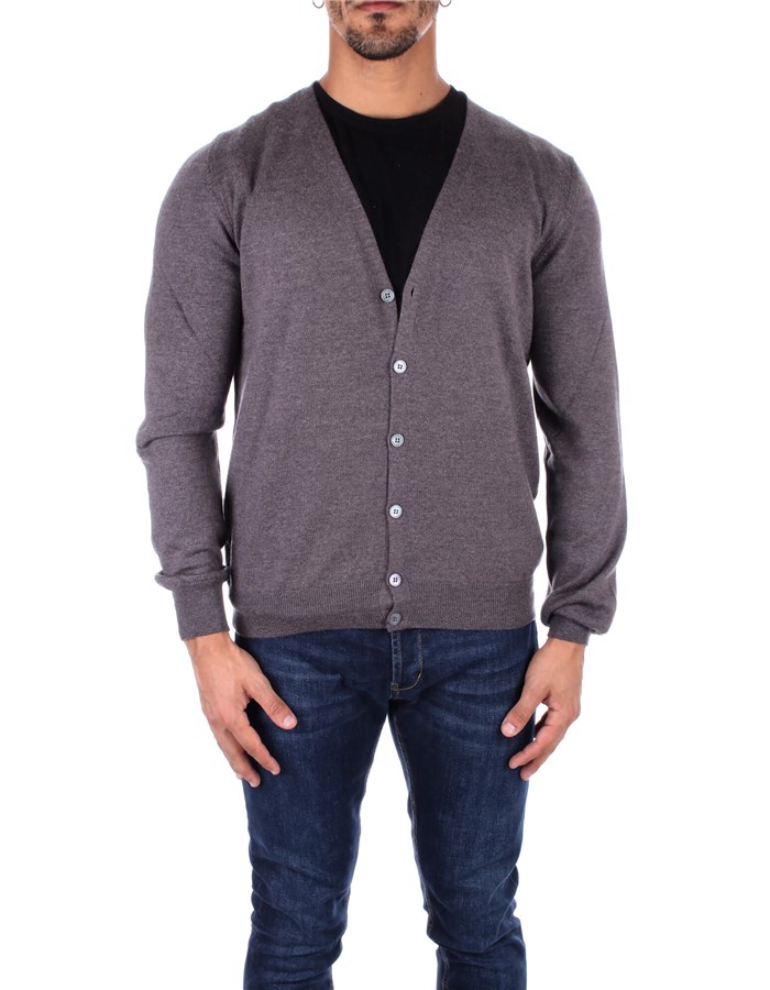 TAGLIATORE Knitwear Cardigan KERAN GSI23 Mouse gray