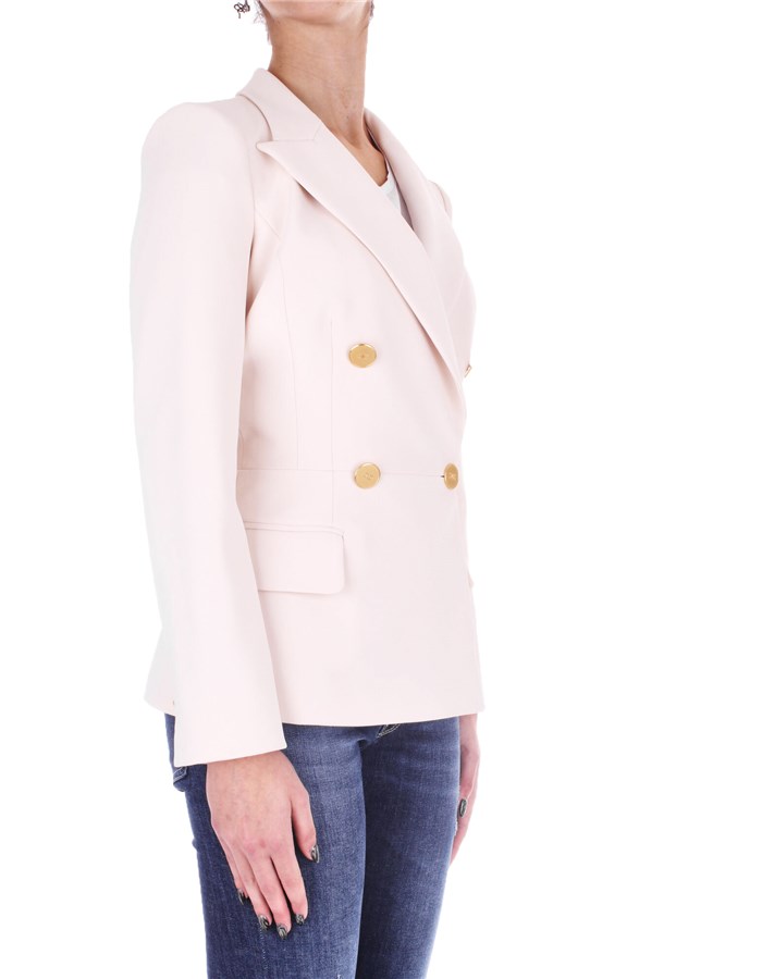 ELISABETTA FRANCHI Jackets Double-breasted Women GI04631E2 5 