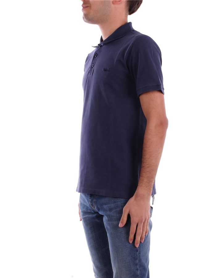 WOOLRICH Short sleeves Blue